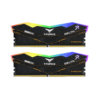TeamGroup T-Force DELTA TUF Gaming RGB 32GB (2x16GB) DDR5 6000MHz CL38 Memory Kit - Black