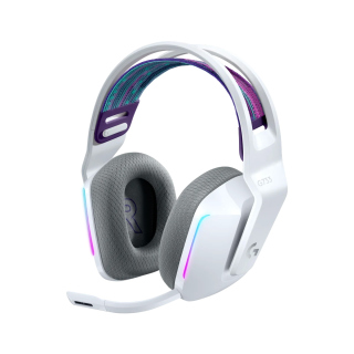Logitech G733 Light Speed Wireless RGB Gaming Headset - White