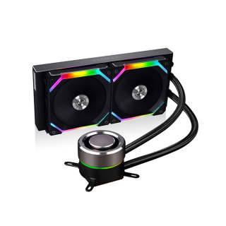 LIAN LI GALAHAD AIO 240 RGB All-in-One UNI FAN SL120 Edition CPU Liquid Cooler - Black