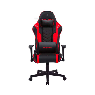DXRacer Prince Series P132 Gaming Chair, 1D Armrests With Soft Surface - Black/Red