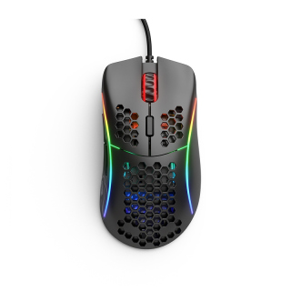 Glorious Model D 12,000 DPI Wired Gaming Mouse (68g) - Matte Black