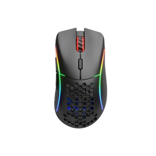 Glorious Model D 19,000 DPI Wireless/Wired Gaming Mouse (69g) - Matte Black