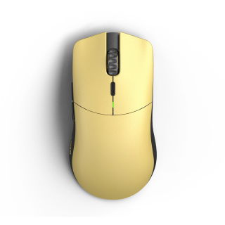 Glorious Forge Model O Pro Wireless Gaming Mouse (55g) - Golden Panda