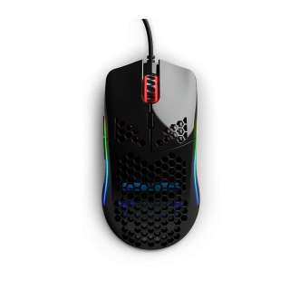 Glorious Model O 12,000 DPI Wired Gaming Mouse (68g) - Glossy Black