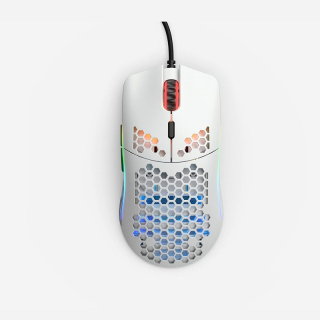 Glorious Model O 12,000 DPI Wired Gaming Mouse (67g) - Matte White