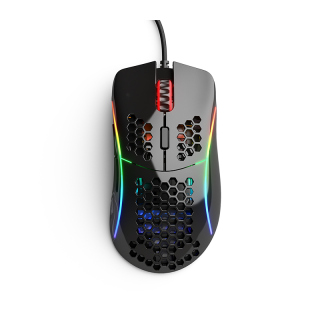 Glorious Model O Minus 12,000 DPI Wired Gaming Mouse (59g) - Glossy Black