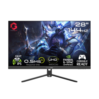 Gameon GOP28UHD 28&quot; 4K UHD IPS 144Hz 0.5ms  Gaming Monitor With AMD FreeSync &amp; Nvidia G-Sync -HDMI 2.1 (Console Compatible)