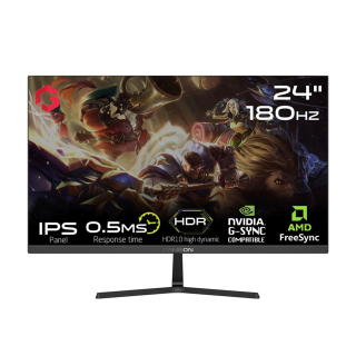 Gameon GOPS24180IPS 24" FHD IPS 180Hz 0.5ms (GtG) Gaming Monitor With AMD Sync & FreeSync (Compatible)
