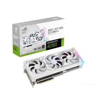 Asus Rog Strix Gaming GeForce RTX 4080 16GB White OC Edition GDDR6X Graphics Card