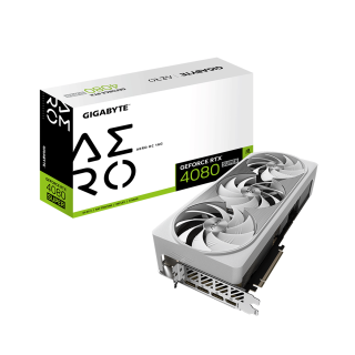 Gigabyte GeForce RTX 4080 Super Aero OC 16GB GDDR6X Graphics Card - White