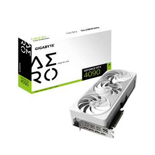 Gigabyte GeForce RTX 4090 Aero OC 24GB GDDR6X Graphics Card - White