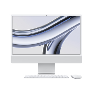 Apple iMac 24" M3 8-Core CPU 10-Core GPU 16GB RAM 1TB SSD (Eng/Arb KB) - Silver