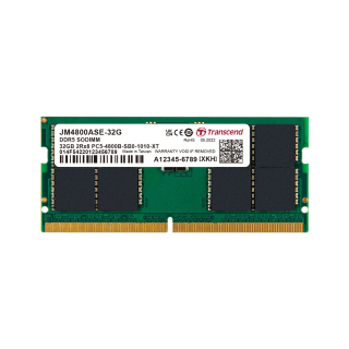 Transcend RAM 32GB DDR5 4800MHz CL40 Laptop Memory