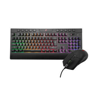 1STPLAYER K8 RGB Gaming Keyboard and Mouse Combo - Black