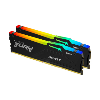 Kingston Fury Beast RGB 64GB (2x32GB) DDR5 6000MT/s CL40 Memory Kit