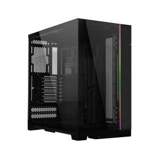LIAN LI O11 Dynamic EVO XL Front And Side Tempered Glass Panel ATX Full Tower Case - Black (No Fans Included)