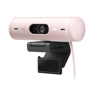 Logitech Brio 500 Full HD Webcam With HDR - Pink Rose