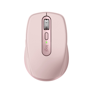 Logitech MX Anywhere 3 Compact 4000 DPI Wireless/Bluetooth Mouse For PC &amp; Mac Mouse - Rose