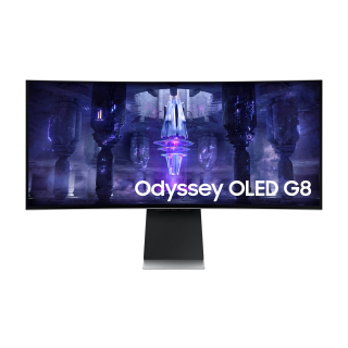 Samsung Odyssey OLED G8 34&quot; 175Hz 0.1ms QHD Smart Curved Gaming Monitor - S34BG850SM