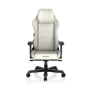 DXRacer Master Series Multi-Functional Tilt Microfiber Leather Material Gaming Chair - White