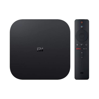 Xiaomi Mi Box S - 4K Ultra HDR Android TV Streaming Media Player Google Assistant Remote Chromecast Built-In - Black