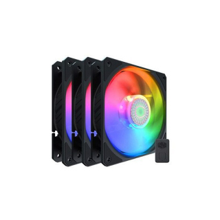 CoolerMaster SickleFlow 120 ARGB Fan 3-in-1 Pack with Controller