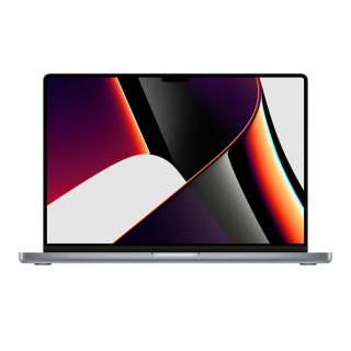 MacBook Pro 16-inch M1 Max chip with 10‑core CPU, 32‑core GPU, 32GB RAM, 1TB SSD (English/Arabic Keyboard) - Space Gray