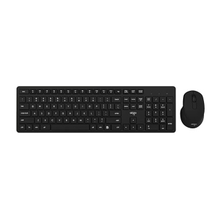 Aigo MK500 USB Wireless Keyboard & Mouse Combo Set - Black