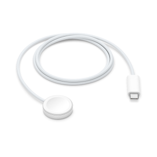 Apple Watch Magnetic Fast Charger to USB Type-C Cable (1m) - White
