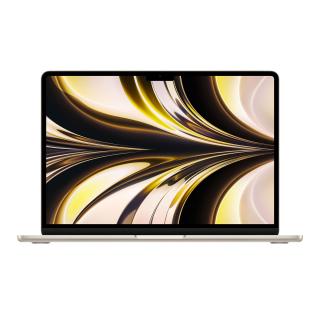 Apple MacBook Air 13.6" M2 Chip 8GB RAM 256GB SSD 8-Core CPU 8-Core GPU 16-Core Neural Engine English/Arabic Keyboard - Starlight