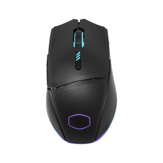 Cooler Master MM831 2.4GHz & Bluetooth Wireless Qi Charging RGB Optical Gaming Mouse - Black