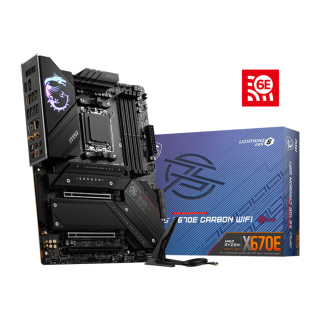 MSI MAG X670E Carbon Wifi AMD DDR5 Gaming Motherboard