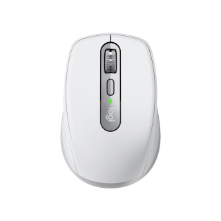 Logitech MX Anywhere 3 Compact 4000 DPI Wireless/Bluetooth Mouse For PC &amp; Mac Pale Grey