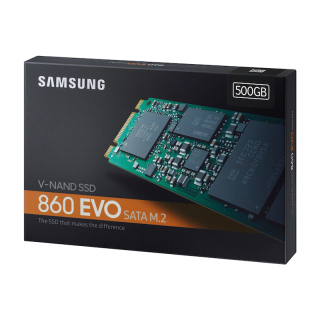 Samsung V-NAND 500GB SSD 860 EVO SATA M.2