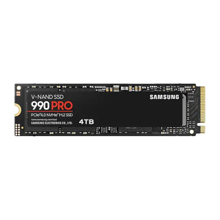 Samsung 990 PRO PCIe 4.0 NVMe M.2 4TB SSD upto 7450/6900 MB/s read/write Speed