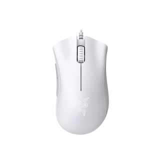 Razer DeathAdder Essential Ergonomic 6400 DPI Wired Gaming Mouse - White