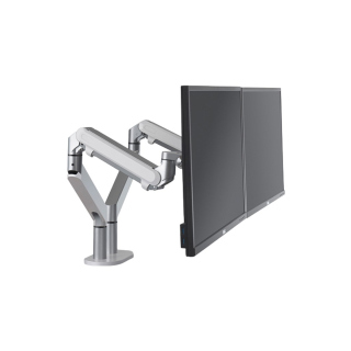 Upergo PRO Dual Monitor Arm 2 Gas Spring Arm Tilt Rotate & Swivel  (17" - 32") Up to 6 Kg Each Arm 