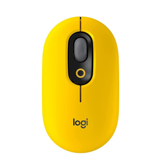 Logitech Wireless Pop Mouse Yellow 