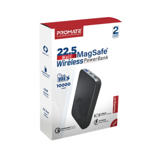 Promate 22.5W Magsafe Wireless Quick Charge 3.0 Charging Power Bank