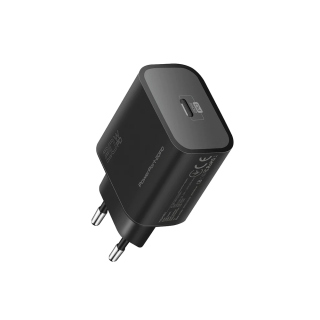 Promate Power Port 20PD 20W Power Delivery USB-C Wall Charger Black