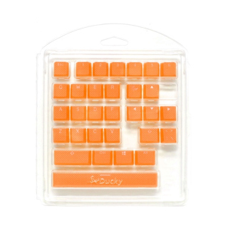 Ducky 31-Key Rubber Keycap Set - Yellow