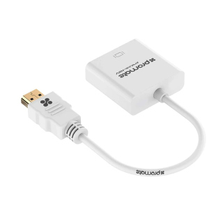 Promate Pro Link HDMI to VGA Adaptor Kit White