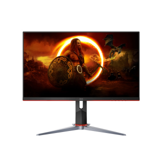 AOC Q27G2S 27" Gaming Monitor, IPS QHD 2K 2560x1440, 155Hz 1ms, G-SYNC Compatible, Height Adjustable