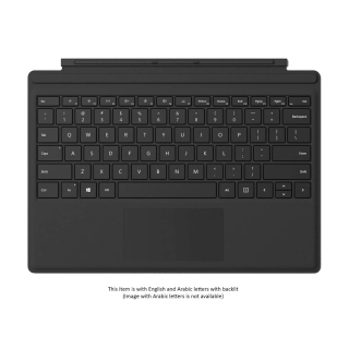 Microsoft Surface Pro 8/X  Keyboard (English/Arb) - Black