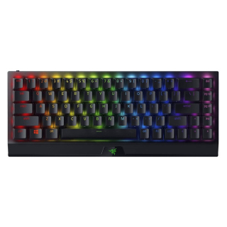 Razer BlackWidow V3 Mini Hyper Speed 65% Wireless Mechanical Gaming Keyboard Tactile &amp; Clicky Yellow Switch