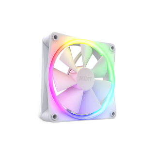 NZXT F120 RGB 120mm RGB Single Fan - White