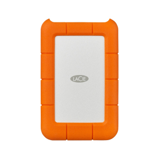 LaCie 2TB External Rugged USB-C Portable Hard Drive Up to 130 MB/s Includes 2-Years Data Recovery Services For PC & Mac