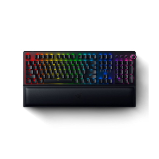 Razer Blackwidow V3 Pro Wireless/Bluetooth &amp; Wired Mechanical Gaming Keyboard Tactile and Clicky Green Switches
