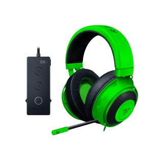 Razer Karken Tournament Edition Wired Gaming Headset With USB Audio Controller For PC, PlayStation, Switch, Xbox & Phones - Green