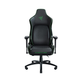 Razer Iskur XL Gaming Chair With Built-in  Lumbar Support System Multi-Layered Synthetic Leather 4D Armrests - Black/Green